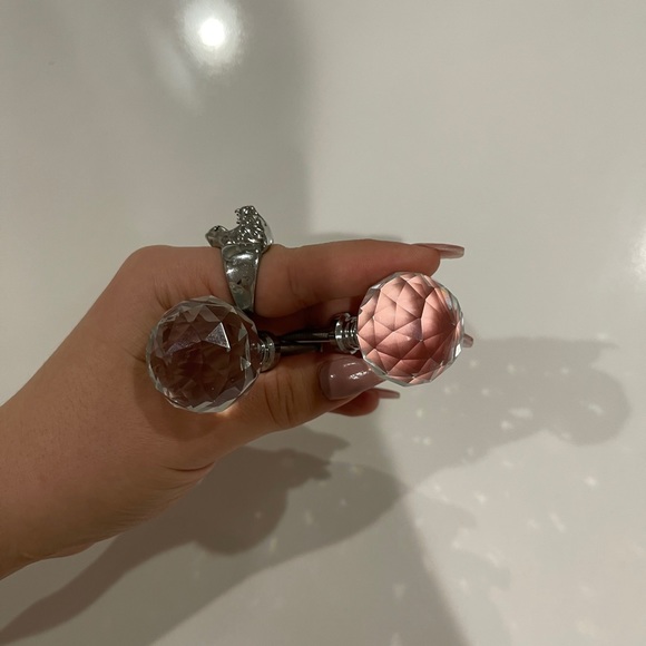 Crystal Knobs Pack of 12 - Picture 2 of 3